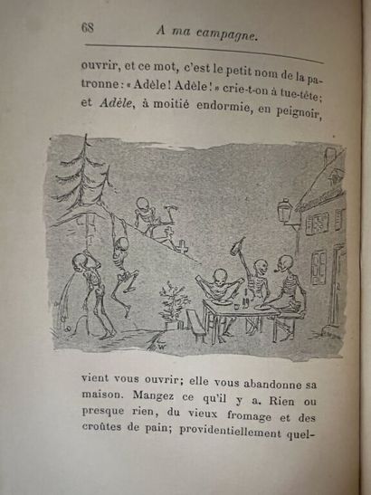 null WILLETTE. DARZENS (Rodolphe). Notes sur une ville. Nuits à Paris. Paris, Dentu,...