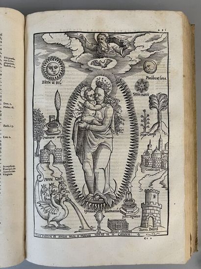 null [Book of the XVIth c.]. PIERRE CANISIUS (saint). [De Maria, Virgine incomparabili...