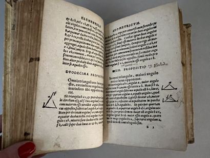 null [Sixteenth-century book]. [Mathematics]. GEMMA FRISIUS; VOEGELIN (Johannes);...