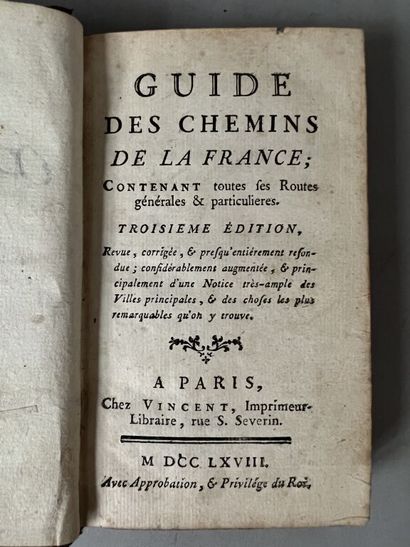 [DAUDET (Louis Pierre)]. Guide des chemins...