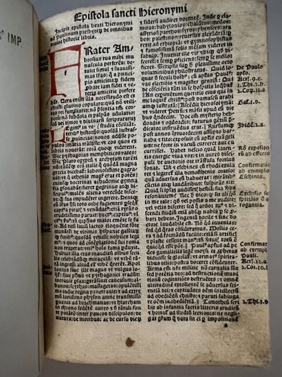 [Incunabula]. [Bible. Latin. 1495]. [BIBLIA...