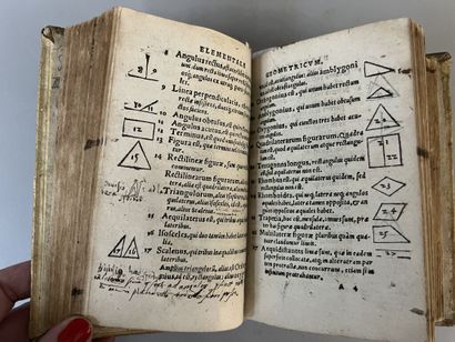 null [Livre du XVIe siècle]. [Mathématiques]. GEMMA FRISIUS ; VOEGELIN (Johannes)...