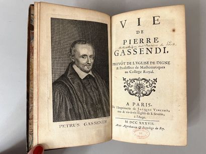 null [Gassendi]. BERNIER (François). Abrégé de la philosophie de Mr Gassendi. A Paris,...