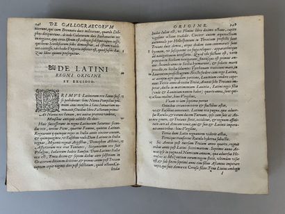 null [Livre du XVIe siècle]. ROFFIGNAC (Christophe de) ; ALESME (Jean d'). Commentarii...