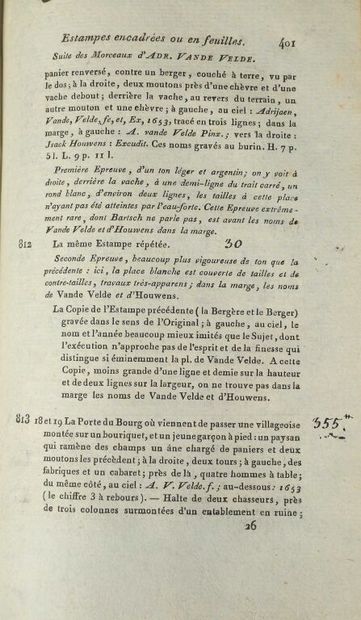 null [Rigal]. REGNAULT-DELALANDE (François-Léandre). Catalogue raisonné des estampes...