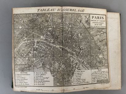 null [Paris]. [Plan de] Paris. Dressé au cabinet topographique. Gravé par Perrier...