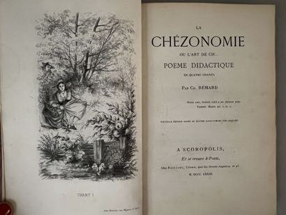 null RÉMARD (Charles). Chézonomie ou l'art de ch Poëme didactique en quatre chants....