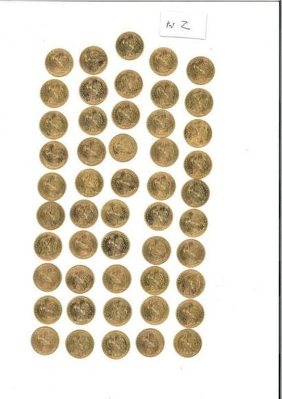 FRANCE: 
-1 x 20 gold francs (900 thousandths)...
