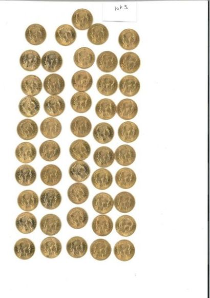 null FRANCE:
-1 x 20 gold francs (900 thousandths) COQ DE CHAPLAIN, 1905.
-1 x 20...
