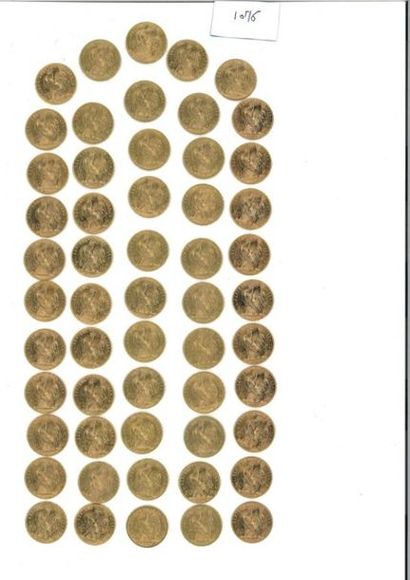 null FRANCE: 
-2 x 20 gold francs (900 thousandths) COQ DE CHAPLAIN, 1906.
-2 x 20...
