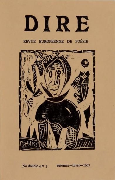 null REVUE. DIRE N° 2-3-4-5-6-7. Revue Européenne de poésie. Basse-Yutz Ed. de Yutz...