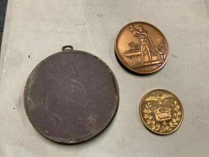 null NAPOLEON Ier :
-Médaille commémorative du Roi de Rome, 1811. Gravée par ANDRIEU....