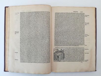 null [Post-incunable]. POGGE (Le). [Poggii Florentini Historiae convivales disceptativae...