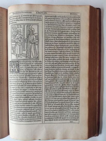 null [SAXON LUDOLF. The first [-second] volume of the grant Vita Christi... in French....