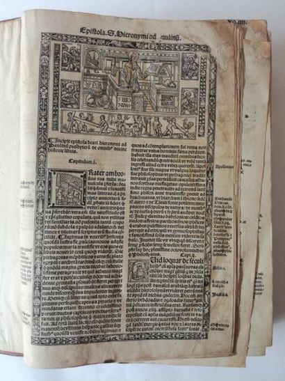 null [BIBLE. Latin. 1520]. [Biblia magna. Biblia cum concordantiis Veteris et Novi...