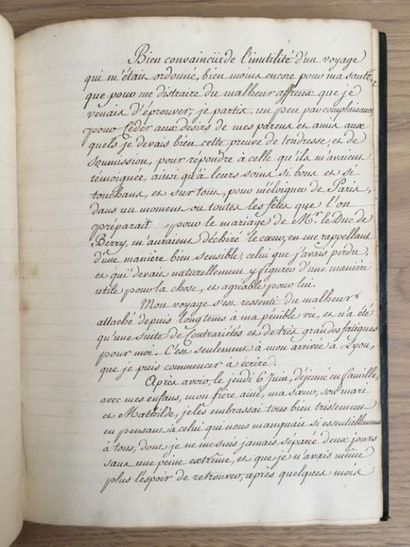 null * [Manuscript] [ROHAN (Anne Louise Elisabeth de Montmorency, Duchess of)]. Diary...