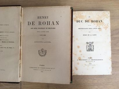 null * LAUGEL (Auguste). Henry de Rohan, son rôle politique et militaire sous Louis...