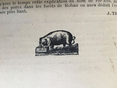  * ERNAULT (E.). Nouvelles notes à propos du proverbe breton sur les Rohan. Rennes,...