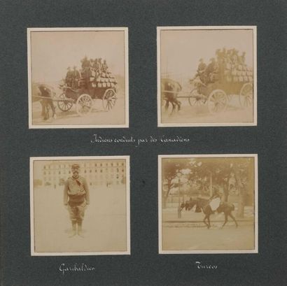 null * [Photographs] [Wartime 1914-1918]. Album titled: "Marseille. Memories of the...