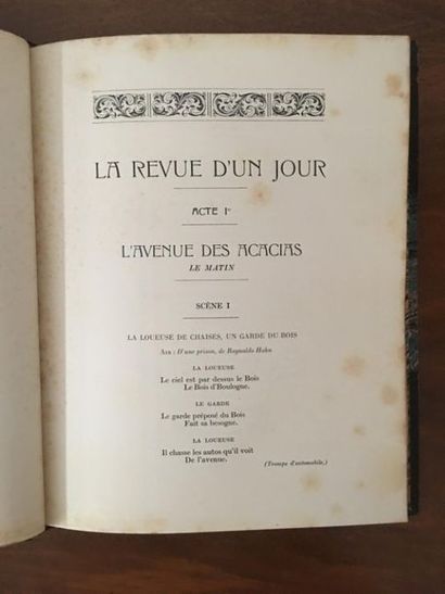 null * [STERN (Jean)]. La malle des Indes. Revue en deux tableaux, représentée à...