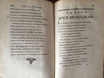 null [DORAT (Claude-Joseph)]. [Recueil de contes et poèmes. S.l., s.n., vers 1770]....