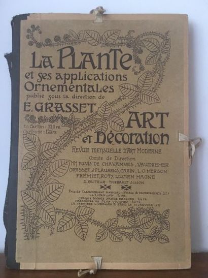 [Art Nouveau]. GRASSET (Eugène). La plante...