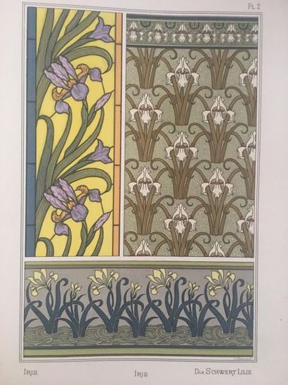null [Art Nouveau]. GRASSET (Eugene). The plant and its ornamental applications....
