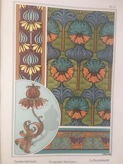 null [Art Nouveau]. GRASSET (Eugene). The plant and its ornamental applications....