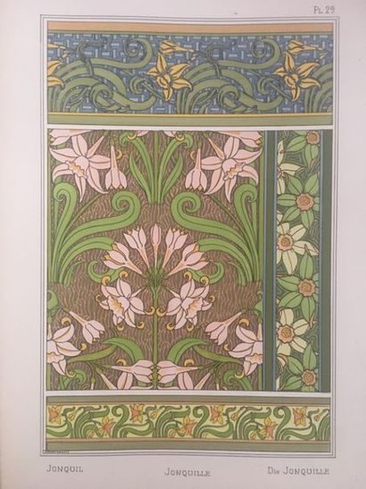 null [Art Nouveau]. GRASSET (Eugène). La plante et ses applications ornementales....