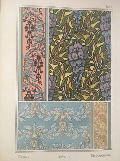 null [Art Nouveau]. GRASSET (Eugene). The plant and its ornamental applications....