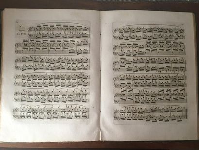null [Music] [Score] CRAMER (Johann Baptist). Studies for the forte piano in forty-two...