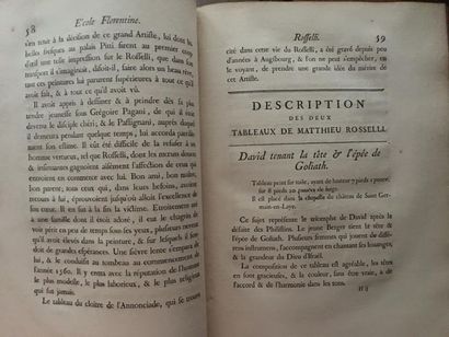  LÉPICIÉ (François-Bernard). Catalogue raisonné des tableaux du Roy, avec un abrégé...