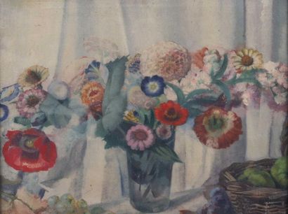 Maurice SOUDAN (1878-1948). Maurice SOUDAN (1878-1948). 
 Composition with the bouquet...