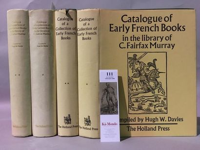 null DAVIES (H.). Catalogue of a collection of early french books in the library...