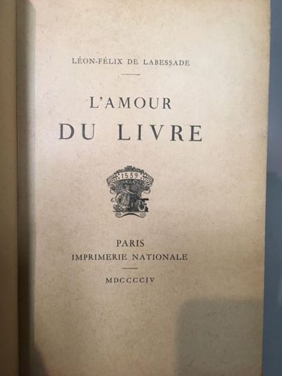 null Manuels, études

DERÔME (L.). Le luxe des livres. P., Rouveyre, 1879, in-8 broché...