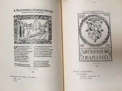 null VINDEL (F.). Manual grafico-descriptivo del bibliofilo hispano-americano (1475-1850)....