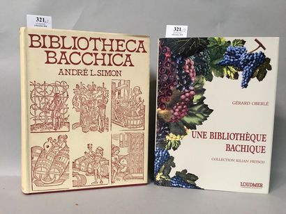 null SIMON (A.L.). Bibliotheca bachica. Bibliographie raisonnée des ouvrages imprimés...