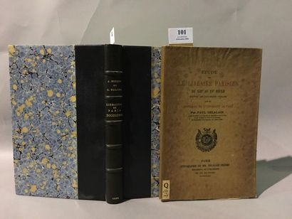 null PICHON (J.) & G. VICAIRE. Documents pour servir à l'histoire des libraires de...