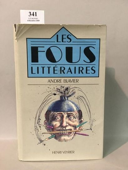 null BLAVIER (A.). Les fous littéraires. P., 1982, fort in-8 toile éd.