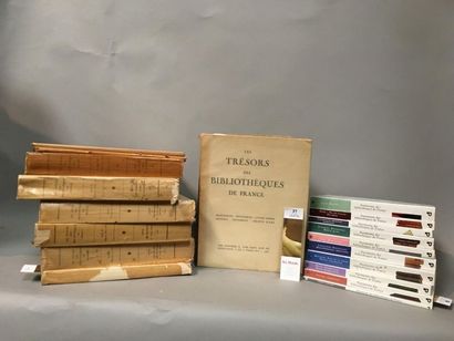 null CANTINELLI (R.) & E. DACIER. Les trésors des bibliothèques de France. P., 1926-1946,...