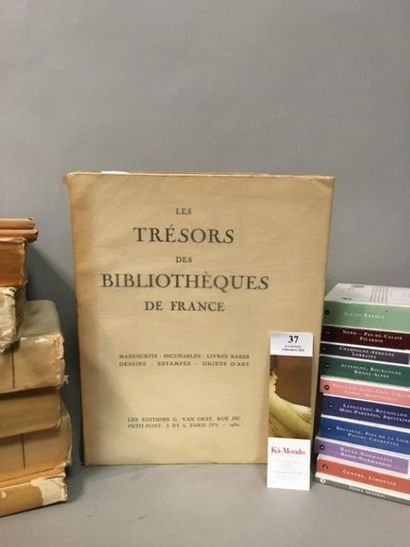 null CANTINELLI (R.) & E. DACIER. Les trésors des bibliothèques de France. P., 1926-1946,...