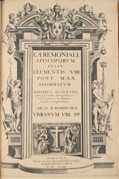 null [Liturgie]. CAEREMONIALE episcoporum jussu Clementis VIII reformatum. Omnibus...