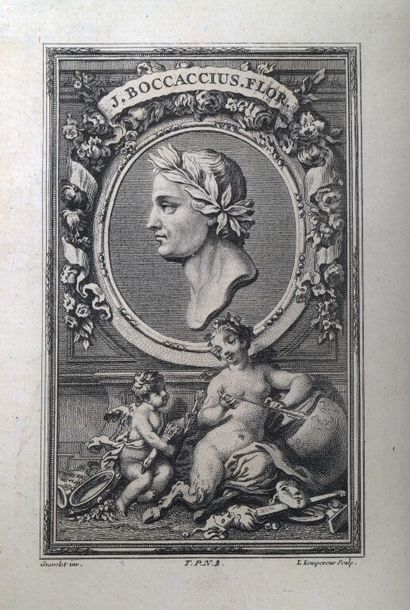 null BOCCACE. Le Décaméron de Jean Boccace. Londres [i.e. Paris], s.n., 1757-1761....