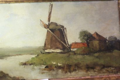 null Johan Henrik WEISSENBRUCH (1824-1903)

Paysage au moulin. 

Huile sur toile....
