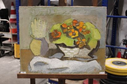 null Aurel NEDEL (1930-2014)

Bouquet de fleurs. 

Huile sur toile. 

Signée en bas...