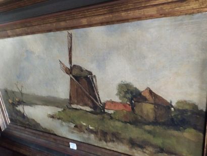 null Johan Henrik WEISSENBRUCH (1824-1903)

Paysage au moulin. 

Huile sur toile....
