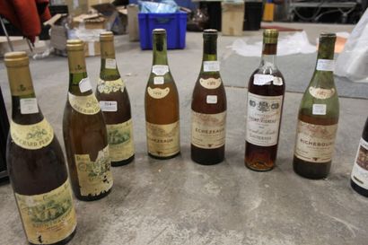 null Lot de bouteilles comprenant : 

- 1 bouteille de Sautenres, Château de Rayne-Vigneau,...