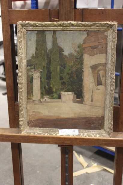 null Paul SIEFFERT (1874-1957)

Villa à Rome. 

Huile sur toile marouflée sur carton....