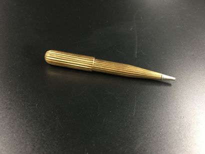 Ballpoint pen of lady in yellow gold 18K...