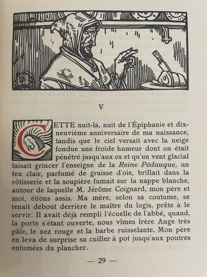 null JOU. FRANCE (Anatole). La rôtisserie de la reine Pédauque. Paris, Mornay (Les...